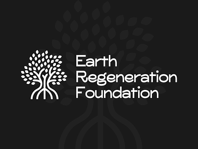 Earth Regeneration Foundation : biology branch carbon climate change earth eco ecology environment growing heal leaves logo nature planet restoration plant regeneration save earth sustainability tree