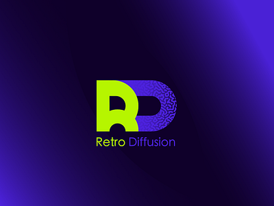 Retro Diffusion Branding branding design illustration logo pixel presentation ui website
