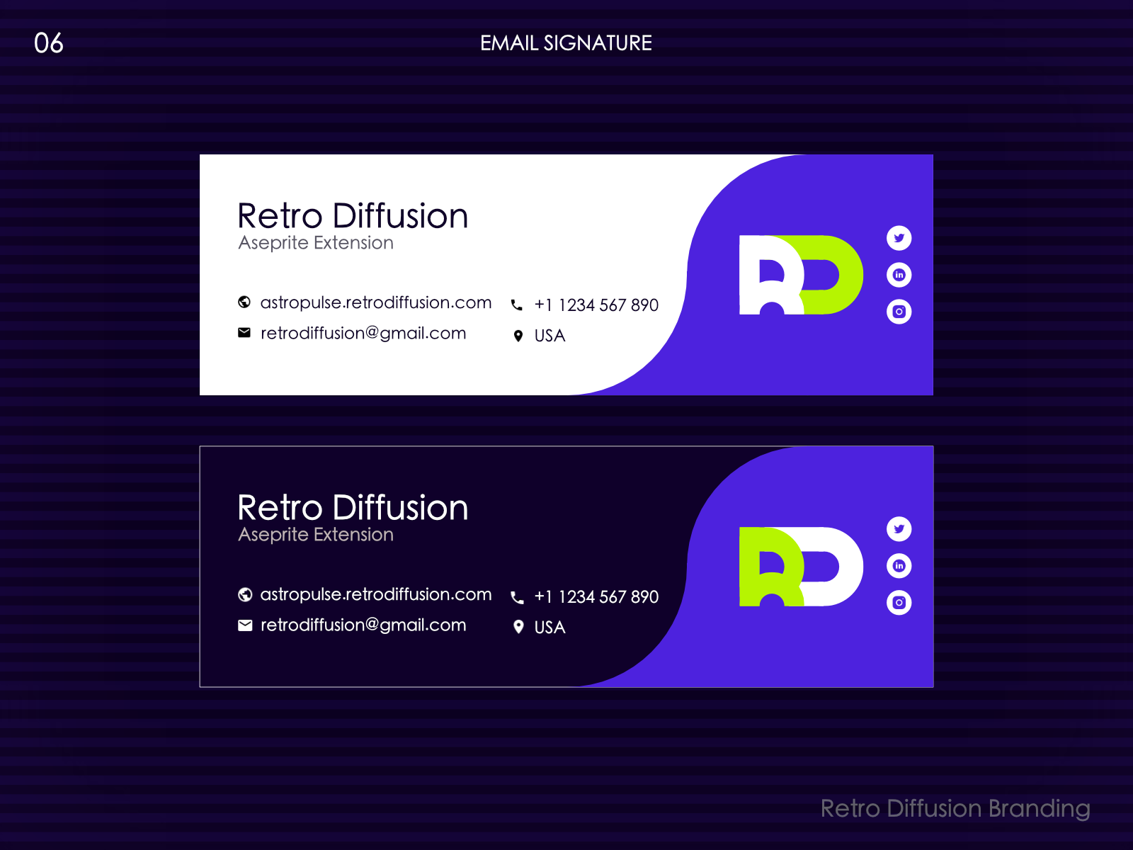 Example of Full Branding