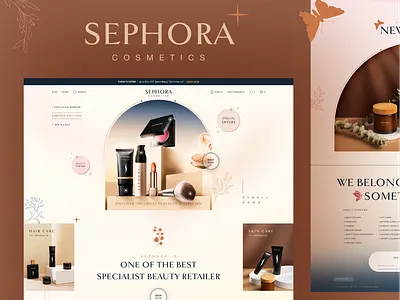 Sephora Website Redesign: Enhancing Beauty Shopping Experience beauty brands beauty deals beauty products brand identity cosmetics facial care haircare ecommerce intuitive navigation luxury beauty ecommerce makeup online online beauty store perfume responsive design skincare shop ui uidesign user friendly interface userinterface ux website design
