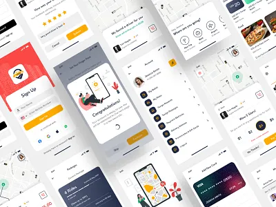 Taxi booking App UI design Similar to Uber & Ola build taxi app taxi app taxi app design taxi booking app taxi booking app build texi app ui ui taxi app