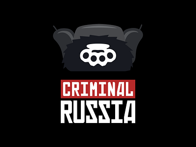 Criminal Russia - GTA V Online Server Logo branding casino criminal gambling game gaming gta gta 5 gta online gta v logotype online casino russia russian hat soviet hat ushanka ussr winter hat