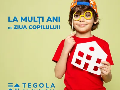 Cromatix SMM Post for Children's Day 2023 client Tegola Moldova. branding chisinau creative cromatix cromatix creative image lab cromatixlab design illustration moldova moldova chisinau ui