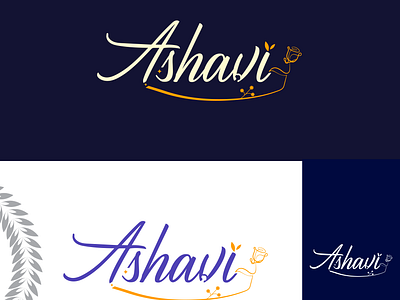 luxary logo| Ashavi | logo design brand branding creative design flat graphic design illustration logo vector