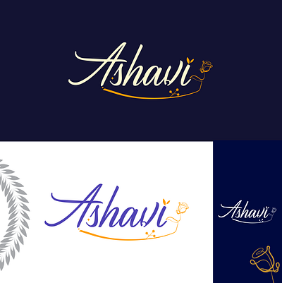 luxary logo| Ashavi | logo design brand branding creative design flat graphic design illustration logo vector
