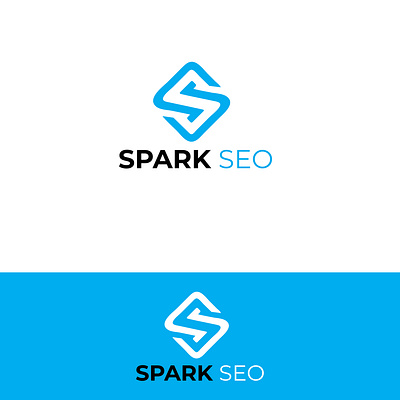 Spark SEO minimalist icon related logo design template brand identity branding business logo business logo design design graphic design green text logo illustration logo minimal logo minimalist logo modern logo seo logo spark logo ui