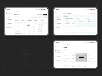 Parkiza — Admin Panel admin panel app app design design parking app product design ui user experience user interface ux