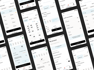 Parkiza — Sign in app app design design mobile app mobile application parking app product design ui user experience user interface ux