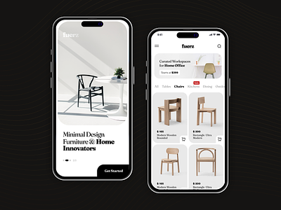 Furniture App UX UI design furniture mobile ui ui ux uiux