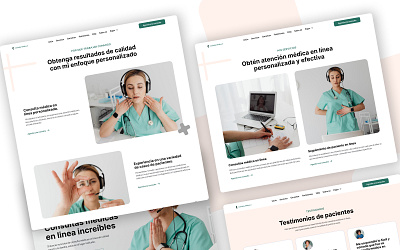 Consulta Médica Z | Sitio Web WordPress figma ui ux webdesign wordpress