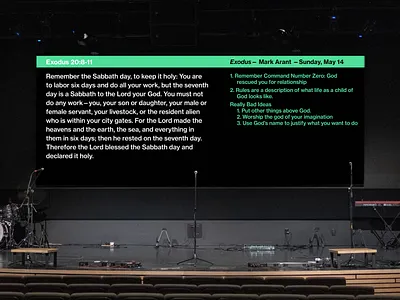 Presentation Slides: Outline Style Notes bible christian church church design design notes outline presentation scripture sermon notes slides