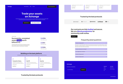 Landing Page design ui ux