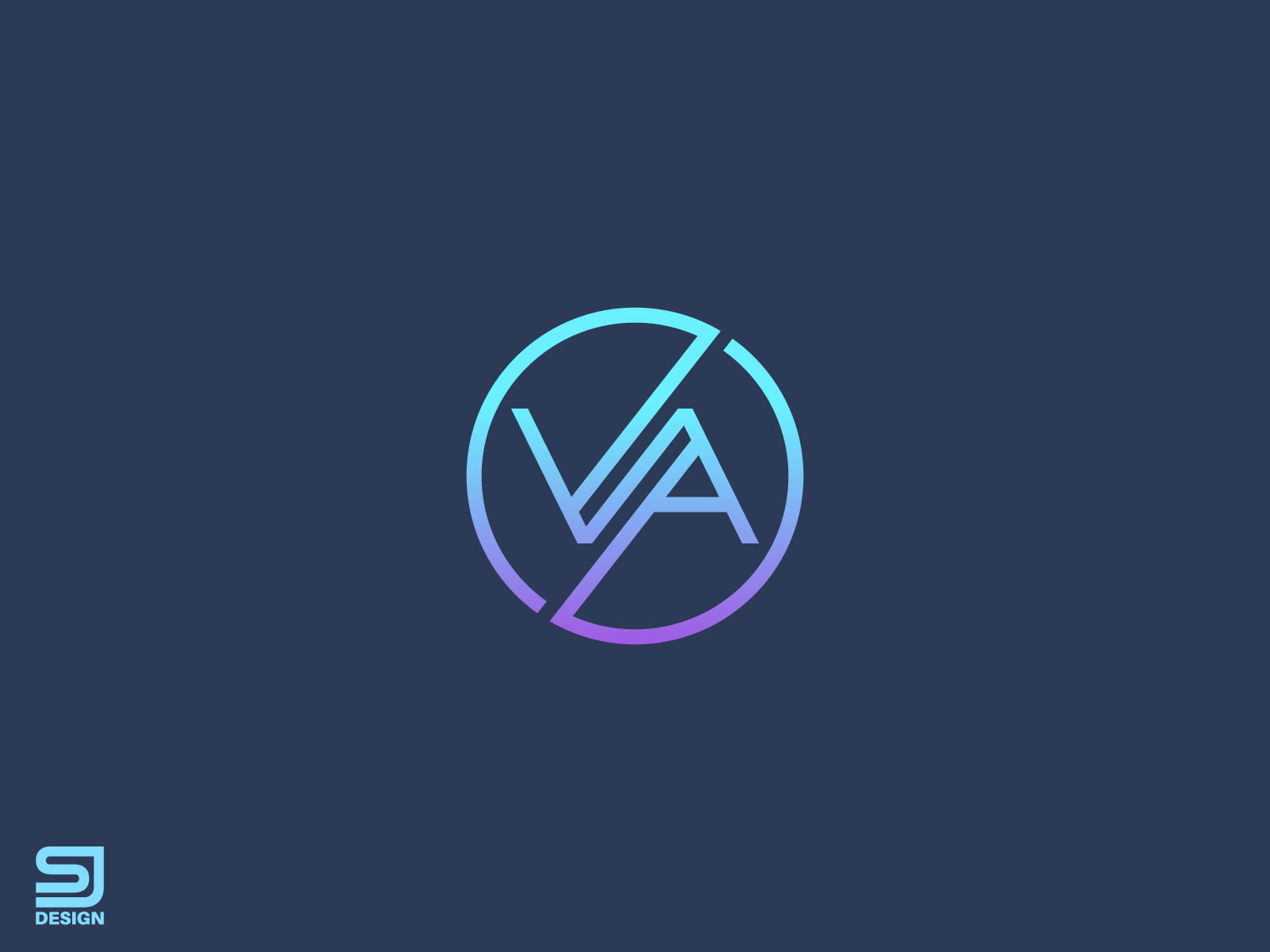 VA Letter Logo Design by Sujoy on Dribbble