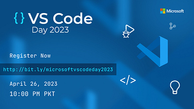 VS Code day 2023 (Redesign) branding design gdsc graphic design illustration logo mlsa typography vscodeday