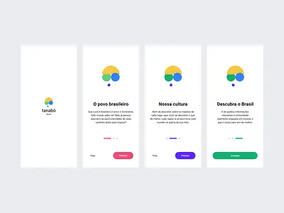 Welcome screens - Tanabô app flat flat design illustration logo ui ux welcome welcome screens