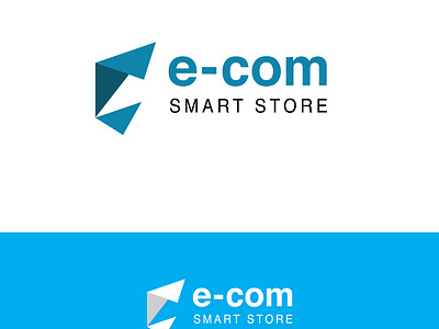 e com smart store ecommerce minimalist modern logo design templa branding business logo design graphic design green text logo illustration logo minimal logo modern logo ui