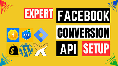 I will fix facebook pixel conversion API shopify and wordpress app branding design graphic design illustration logo typography ui ux vector
