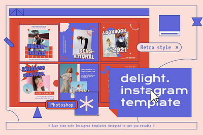 Creative Instagram Stories & Post Template branding instagram instagram banner instagram post instagram post template instagram posts instagram posts template instagram stories instagram stories template instagram story instagram story template instagram template instagram templates social media social media banner social media pack social media templates socialmedia stories ui