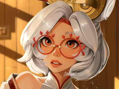 Purah art character cute design drawings fanart girl girl character illustration purah tearsofthekingdom zelda