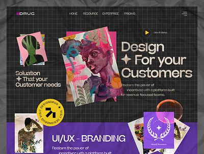Design Agency animation branding design graphic design typography ui vector