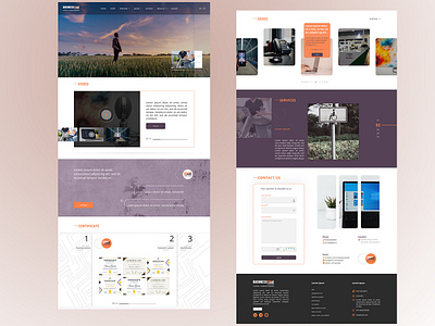 Business company home pa - full page #figma #ui #uidesign #uiux business company design figma graphic design ui uiux xd