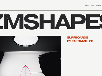 Web Design for ZM Shapes app branding design illustration photography responsive design ui ui design web web design