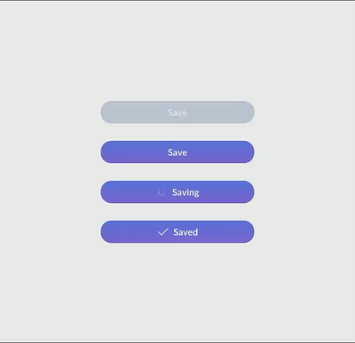 Saving Sequence Button button design icon design interaction design save animation save intereaction ui ui button ui interaction
