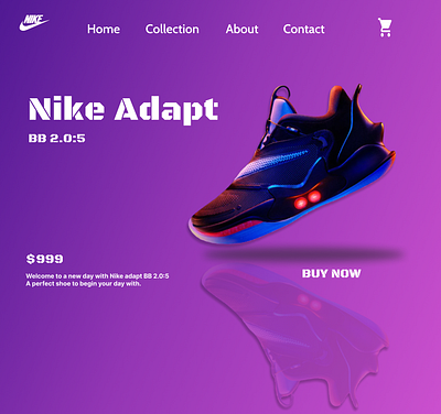 Nike Adapt BB 2.0:5 3d branding design graphic design illustration logo motion graphics ui ux