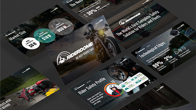 RiderDome — Pitch Deck Design