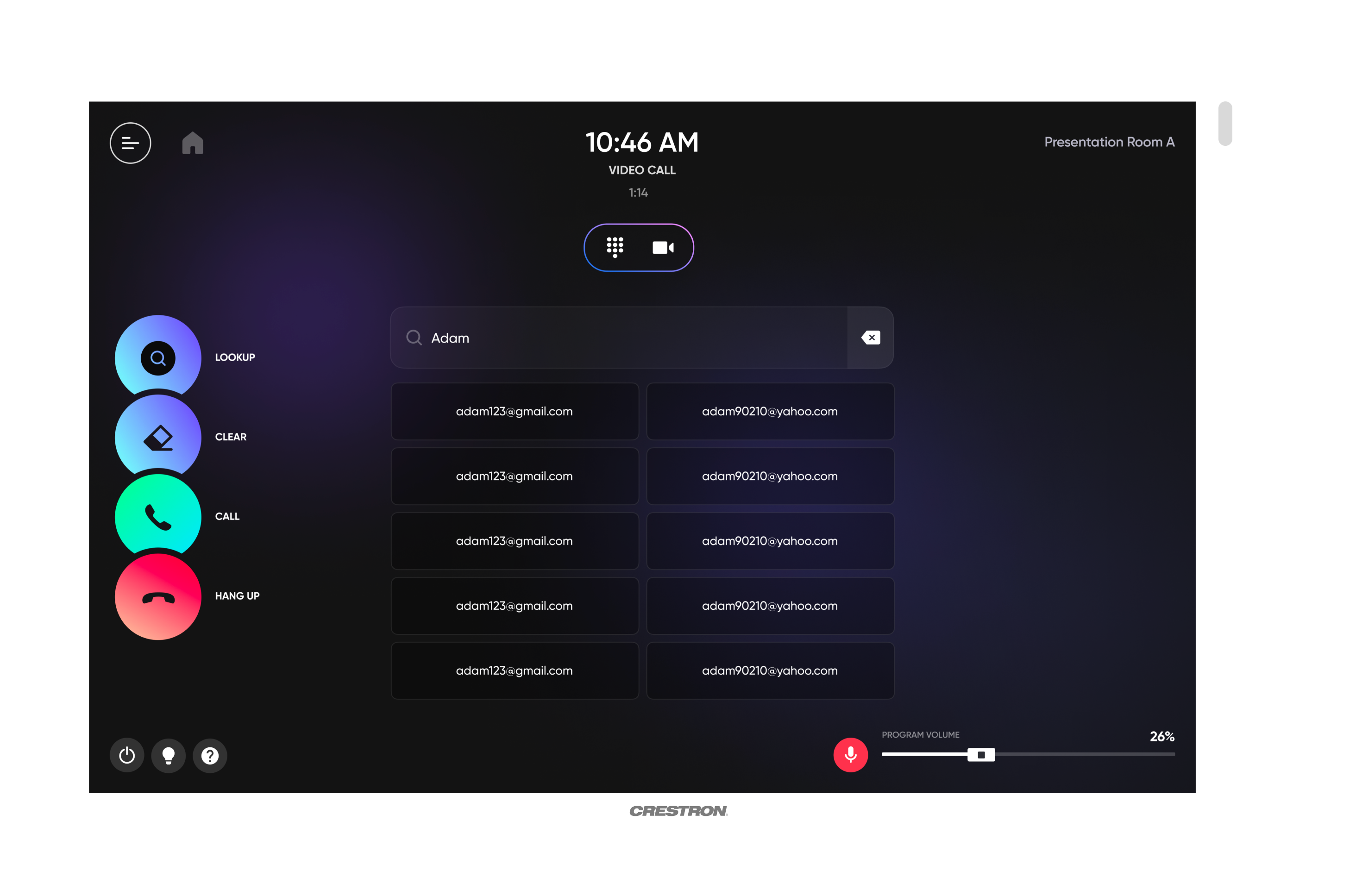 Altitude Crestron Ch5 UI by Intuitiv on Dribbble