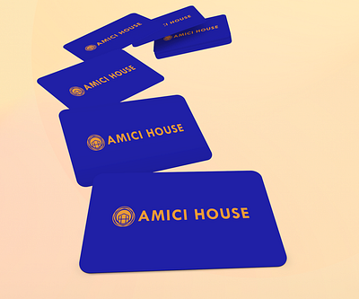 Logo Design | Amici House branding design graphic design logo typography vector