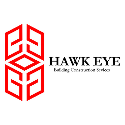 Hawk Eye branding building construction building services design graphic design logo typography vector