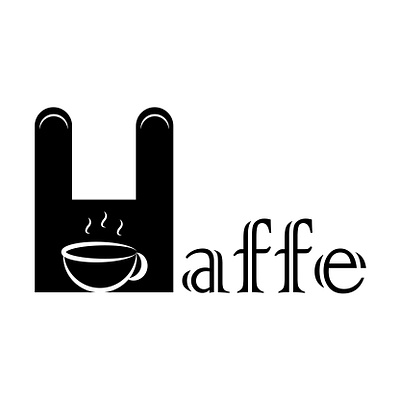 Haffe Logo _ Coffee business logo branding cafe coffee coffee business design graphic design haffe logo typography vector
