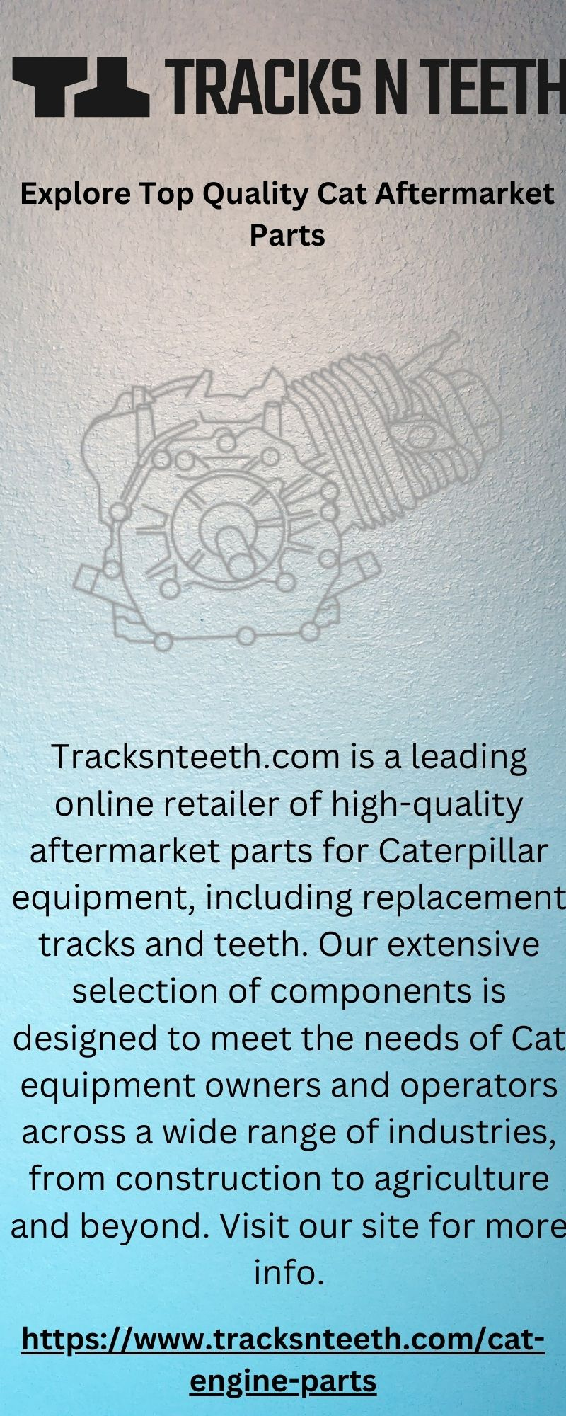 Explore Top Quality Cat Aftermarket Parts by TracksNTeeth on Dribbble