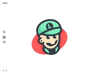 Best Brother adobe photoshop branding emblem game graphic design icon inspiration logo luigi mario mascot minimlasit modern playfull super trend typography vector