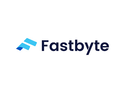 Fastbyte Logo Design brand identity branding business logo design f letter f logo icon letter logo logo logo creator logo design logo designer logo maker modern modern logo saas
