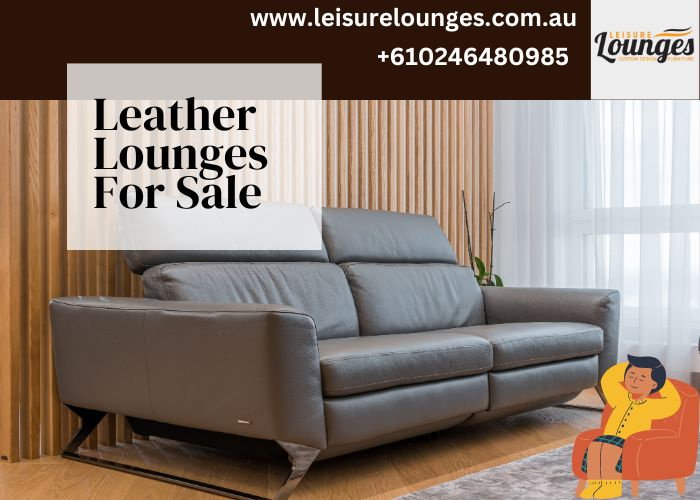 Leather Lounges For Sale by Leisure Lounges on Dribbble