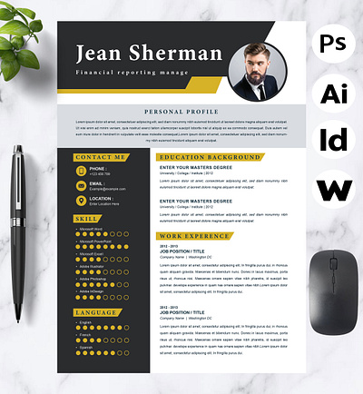 New Professional Resume Template 2023 resume clean