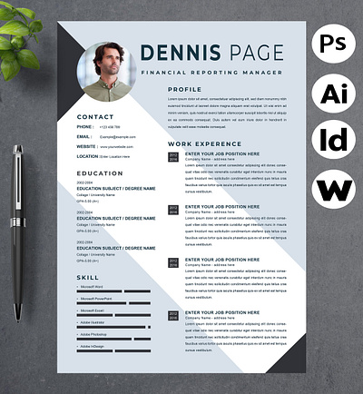 New Professional Resume template resume clean
