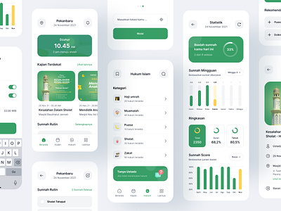 Naseha - Muslim App Discover app application clean design friendly icon interface ios islam minimal mobile muslim muslim app pray ui design