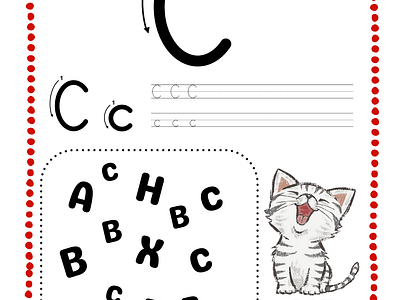 Alphabet tracing practice abc abc learning alphabets handwriting practice kids printables tracing