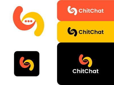 Chat App Logo Design, Modern, Branding, Message icon brand identity branding chat app chat bubble chat icon chat logo chatbot chatting connection conversation conversational logo design message app message icon modern logo software logo startup logo talk logo trendy logo video call