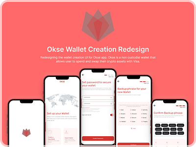 Wallet Setup Flow design mobile setup ui uiux wallet