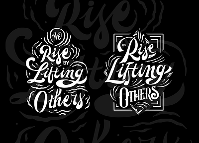 WE RISE Lettering calligraphy composition design drawing flatdesign graphic design handdrawn illustration lettering letteringdesign letteringquote streghinletters typography vintage