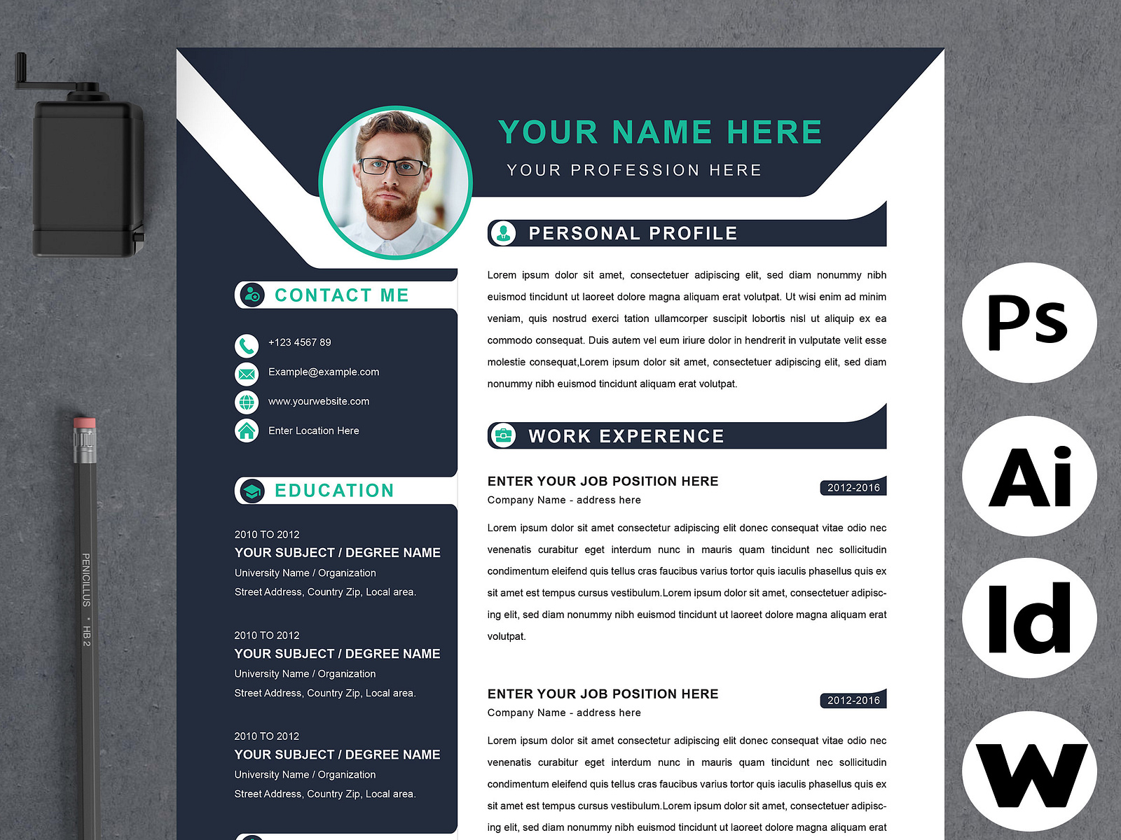 Best Cv 2023 by Attractive Resume on Dribbble