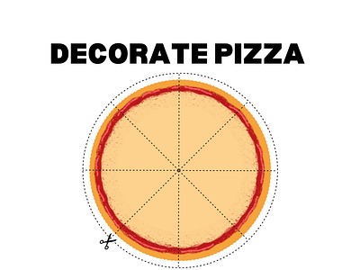 Decorate pizza kids activity interior graphic design illustration kdp interior kids kids activity kids pages kids worksheet pizza activity printables