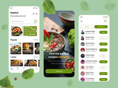 Recipe app app app design cook cooking app design food food app food app design food order mobile mobile app recipe recipe app recipe app design recipe mobile app recipes restaurant ui ui design ux