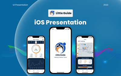 iOS Presentation | Little Guide | UI/UX Design app design ios iospresentation littleguide parentingapp portfolio presentation ui uidesign ux uxdesign