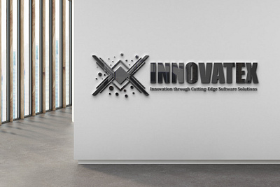 Innovate X Logo Design design graphic design illustration logo logo designing photoshop vector