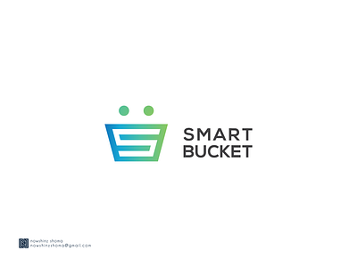 SMART BUCKET company design illustration logo logo design minimal modern logo